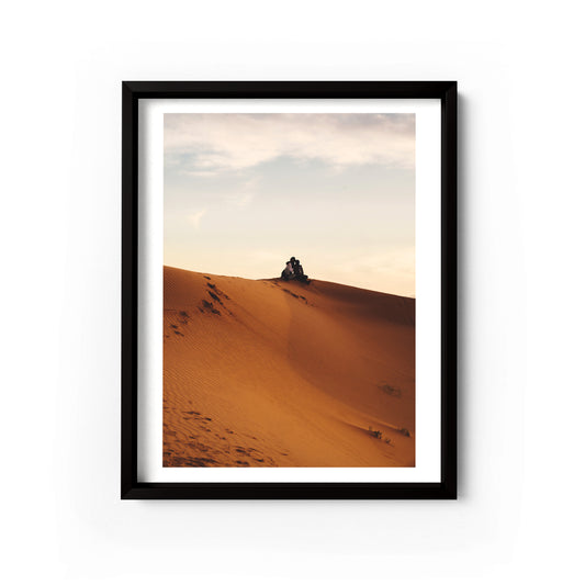Couples Dune (Sahara, Morocco)