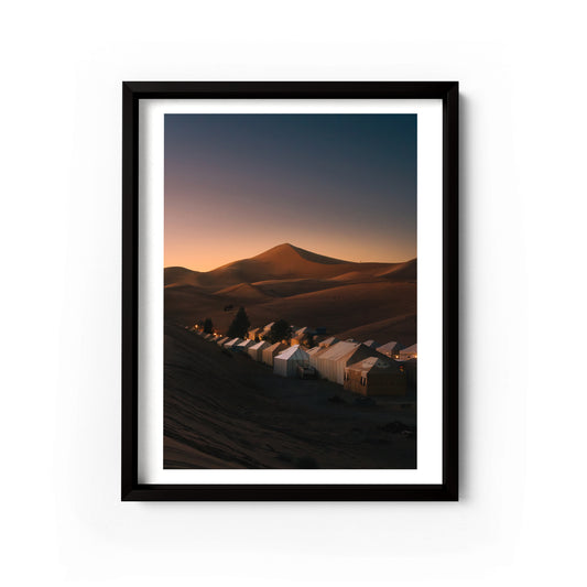 Sahara Desert Dusk (Sahara, Morocco)